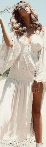 BNWT Spell & The Gypsy Imogen Embroidered Gown, sm - Picture 4 of 7